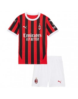 Kids AC Milan Home Kit(Jersey+Shorts) 2024/25