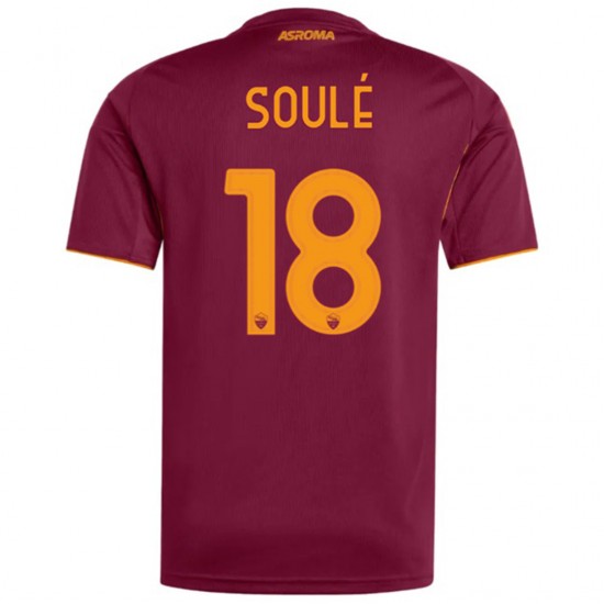 SOULÉ #18 Roma Home Jersey 2025/26
