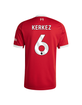 KERKEZ #6 Liverpool Home Jersey 2025/26 KERKEZ #6 Liverpool Home Jersey 2025/26
