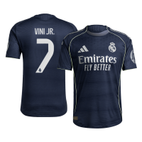 VINI JR. #7 Real Madrid Away Match Jersey Player Version 2025/26