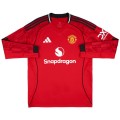 Manchester United Home Long Sleeve Jersey 2025/26