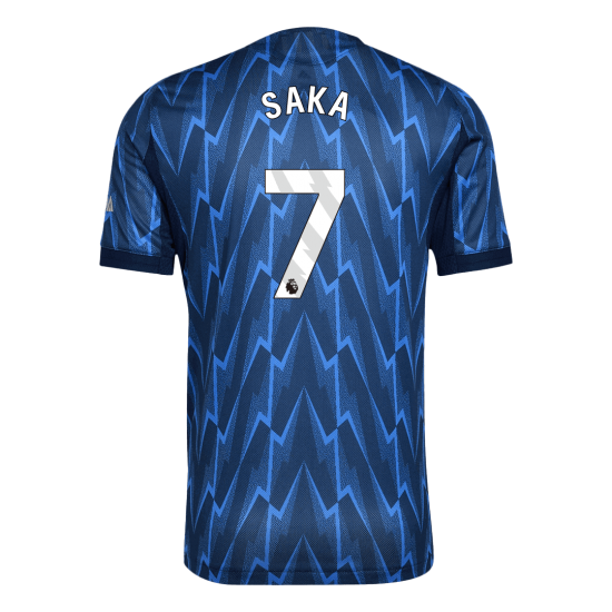 SAKA #7 Arsenal Away Match Jersey Player Version 2025/26