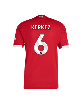 KERKEZ #6 Liverpool Home Match Jersey Player Version 2025/26 KERKEZ #6 Liverpool Home Match Jersey Player Version 2025/26