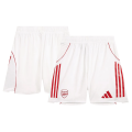 Arsenal Home Match Soccer Shorts Player Verison 2025/26