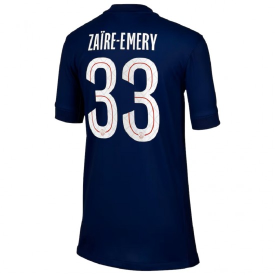 ZAÏRE-EMERY #33 PSG Home Jersey 2025/26 - [Super Replica]