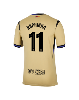 RAPHINHA #11 Barcelona Away Jersey 2025/26 - UCL