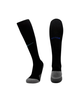 Kids Inter Milan Home Soccer Socks - Black 2025/26