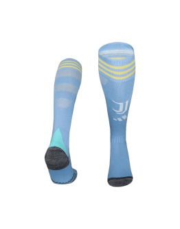 Kids Juventus Away Soccer Socks - Blue 2025/26