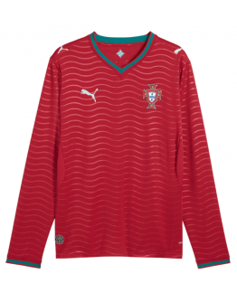 Portugal Home Long Sleeve Jersey World Cup 2026